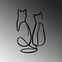 Wallity Couple Cat Love